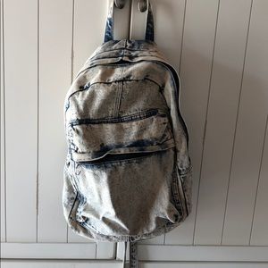 Denim Backpack